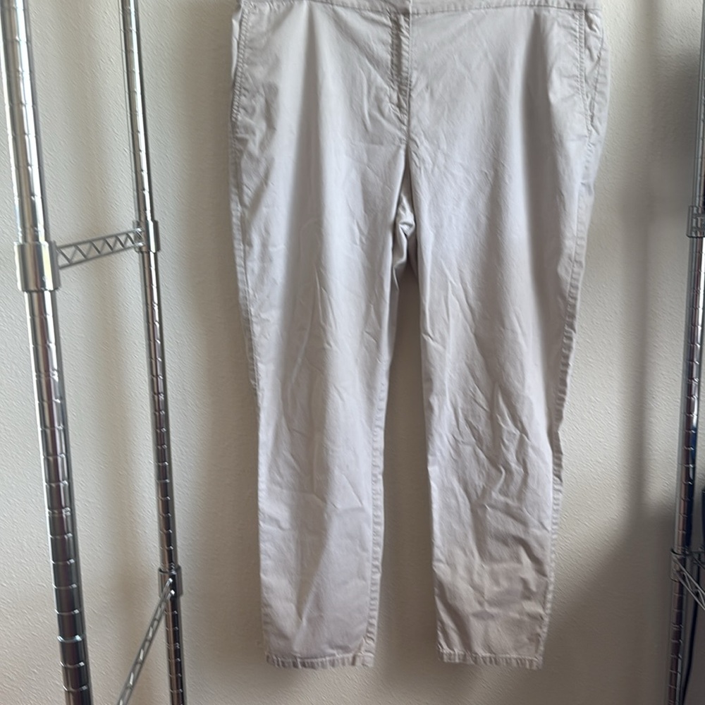 EILEEN FISHER Women’s Classic Beige Pants. - Picture 3 of 12